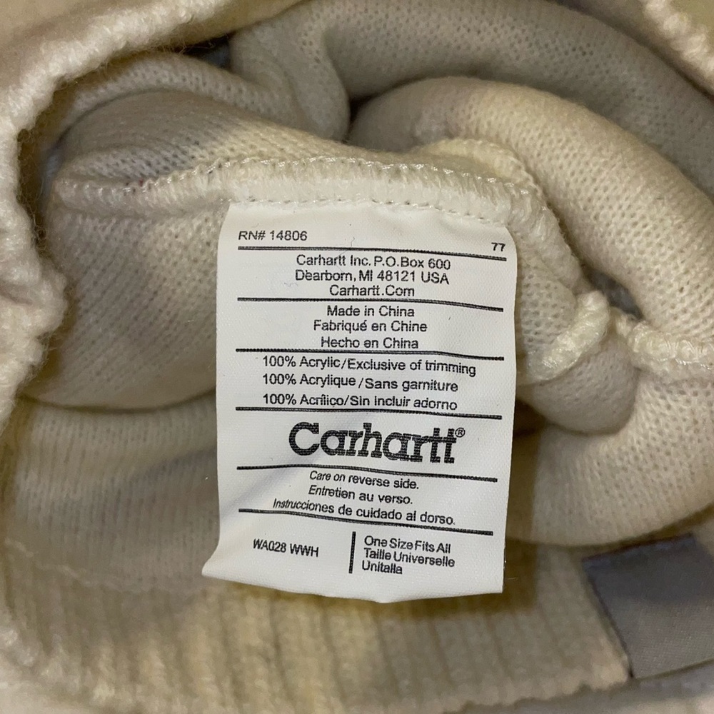 EUC Women’s Carhartt Knit Beanie - Picture 4 of 4